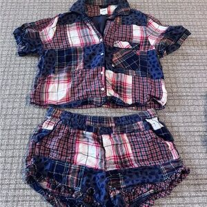 Aerie Women’s Plaid Pajama Set